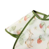 Printing Short Sleeve Baby Bib Toddler Apron Snap Button