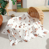 Wholesale Organic Cotton Baby  Swaddle Sleep Wrap Skin Friendly