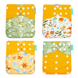 Insert Reusable Washable Eco-Friendly Skin-Friendly Wholesale Baby Diaper
