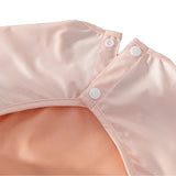 Home Kitchen Custom Bibs Baby Splice Color Baby Bib Waterproof Long Sleeve